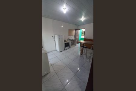 Cozinha de casa para alugar com 1 quarto, 40m² em Ratones, Florianópolis