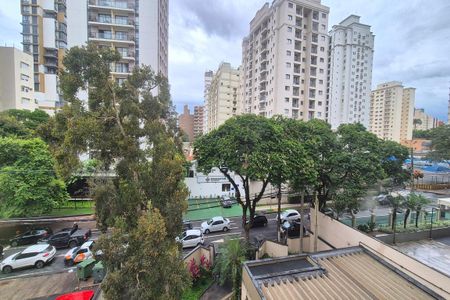 Vista da Sala de apartamento para alugar com 1 quarto, 52m² em Cambuí, Campinas