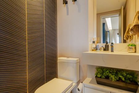 Lavabo de kitnet/studio à venda com 1 quarto, 94m² em Itaim Bibi, São Paulo