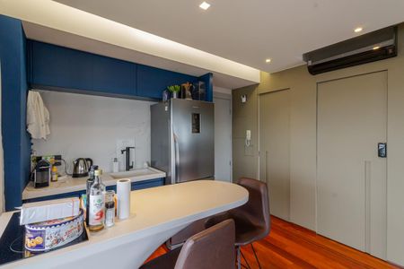 Cozinha de kitnet/studio à venda com 1 quarto, 94m² em Itaim Bibi, São Paulo