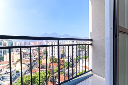 Varanda da Sala de apartamento para alugar com 2 quartos, 48m² em Todos Os Santos, Rio de Janeiro