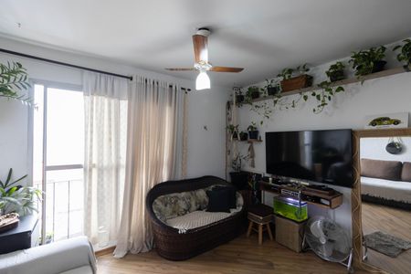 Sala de apartamento para alugar com 2 quartos, 52m² em Jardim Casa Pintada, São Paulo