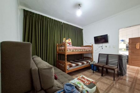 Sala de casa para alugar com 1 quarto, 48m² em Vila Caiçara, Praia Grande