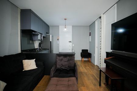 Sala de apartamento para alugar com 1 quarto, 37m² em Centro, Osasco