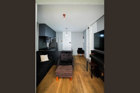 Sala de apartamento para alugar com 1 quarto, 37m² em Centro, Osasco