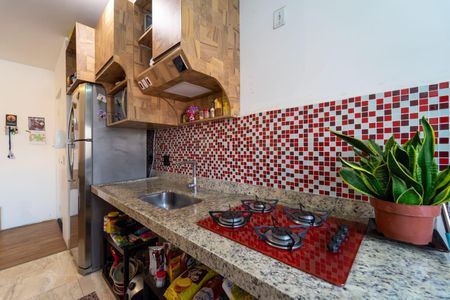 Cozinha de apartamento à venda com 2 quartos, 50m² em Vila Nambi, Jundiaí