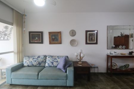 Sala de apartamento para alugar com 2 quartos, 72m² em Tortuga, Guarujá