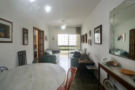 Sala de apartamento para alugar com 2 quartos, 72m² em Tortuga, Guarujá