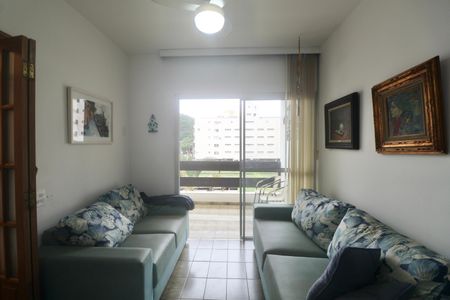 Sala de apartamento para alugar com 2 quartos, 72m² em Tortuga, Guarujá