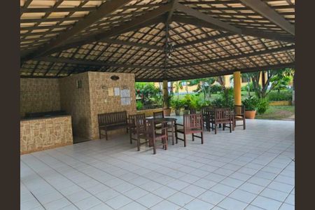 Área externa de casa de condomínio para alugar com 3 quartos, 90m² em Itapuã, Salvador