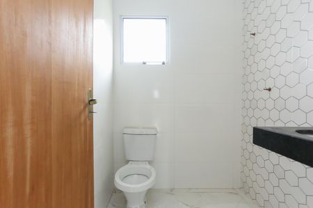 Banheiro da Suíte 1 de casa para alugar com 2 quartos, 88m² em Jardim Sao Vicente, São Paulo