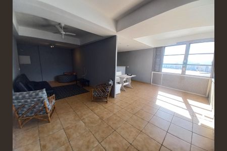 Sala de apartamento para alugar com 1 quarto, 140m² em Boa Vista, São Vicente