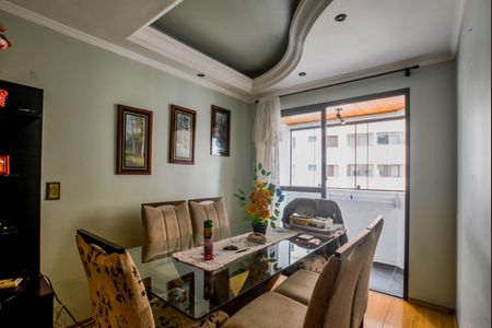 Sala de apartamento à venda com 3 quartos, 80m² em Vila Apiai, Santo André