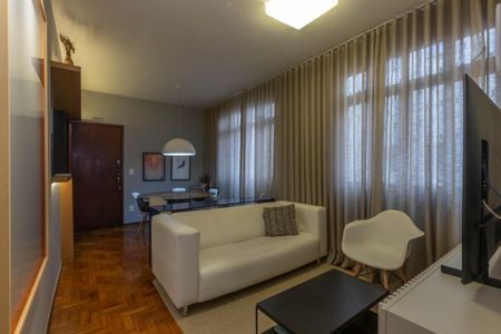 Sala de apartamento para alugar com 3 quartos, 78m² em Cruzeiro, Belo Horizonte