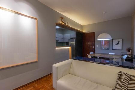 Sala de apartamento para alugar com 3 quartos, 78m² em Cruzeiro, Belo Horizonte