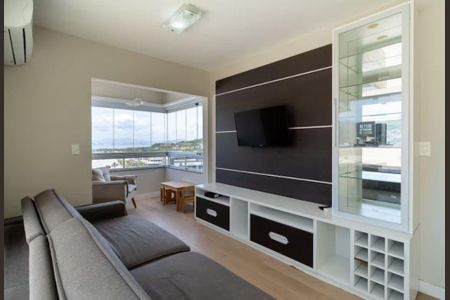 Sala de apartamento para alugar com 3 quartos, 127m² em Saco Grande, Florianópolis