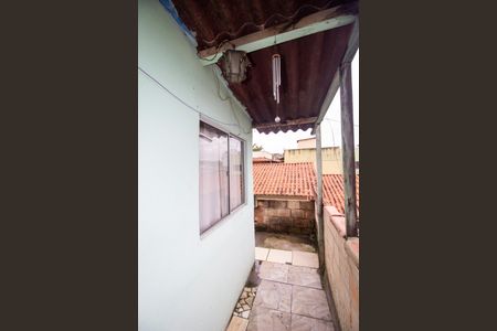 Varanda da Sala de casa para alugar com 1 quarto, 70m² em Pedra Azul, Contagem