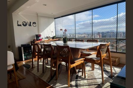 Sala de jantar de apartamento à venda com 4 quartos, 139m² em Fazenda Morumbi, São Paulo