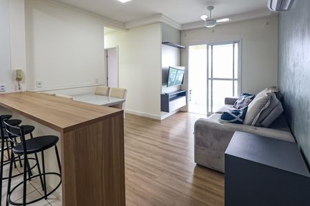 Sala de apartamento para alugar com 3 quartos, 69m² em Jardim Sevilha, Indaiatuba