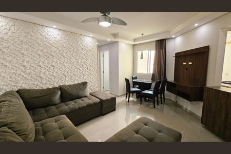 Sala de apartamento para alugar com 2 quartos, 48m² em Vila Angelica, Jundiaí