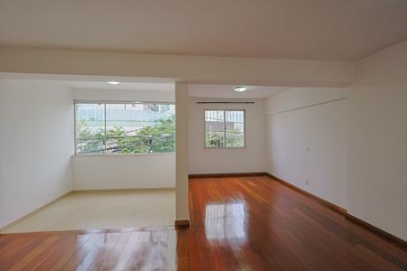 Sala de apartamento à venda com 3 quartos, 109m² em Sion, Belo Horizonte