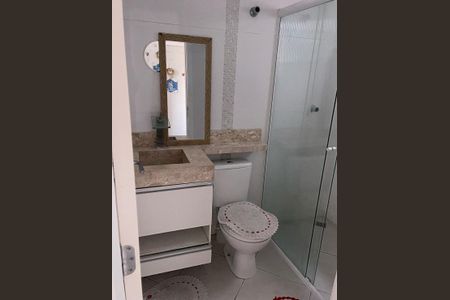 Banheiro de apartamento para alugar com 2 quartos, 96m² em Vila Bela Vista, Santo André