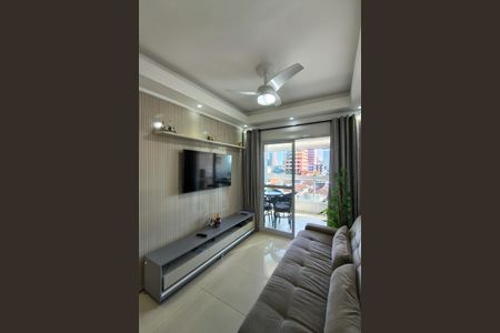 Sala de apartamento para alugar com 2 quartos, 70m² em Vila Assuncao, Praia Grande