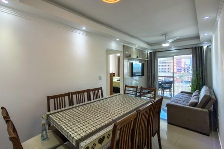 Sala de apartamento para alugar com 2 quartos, 70m² em Vila Assuncao, Praia Grande