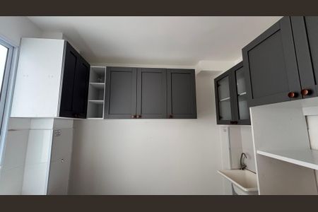 Cozinha de apartamento para alugar com 2 quartos, 45m² em Residencial Alvaluz, Aparecida de Goiânia