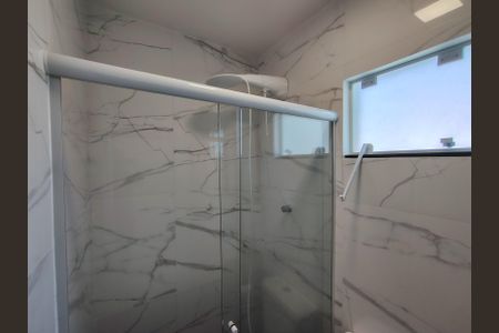 Banheiro de casa de condomínio para alugar com 1 quarto, 25m² em Cachoeira do Bom Jesus, Florianópolis