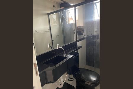 Banheiro de apartamento para alugar com 2 quartos, 60m² em Vila Paranagua, São Paulo
