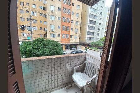 Varanda da Sala de apartamento para alugar com 2 quartos, 87m² em Centro, São Vicente