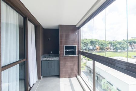 Varanda gourmet de apartamento para alugar com 1 quarto, 49m² em Rebouças, Curitiba