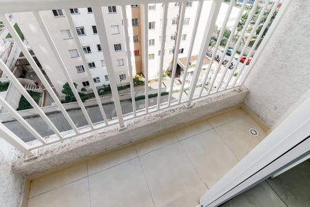 Varanda da Sala de apartamento para alugar com 2 quartos, 38m² em Paraíso do Morumbi, São Paulo