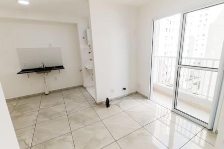 Sala de apartamento para alugar com 2 quartos, 38m² em Paraíso do Morumbi, São Paulo