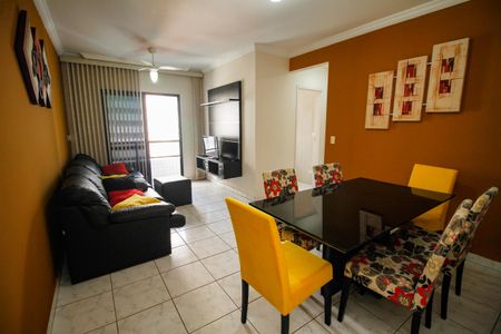 Sala de apartamento para alugar com 2 quartos, 80m² em Vila Tupi, Praia Grande