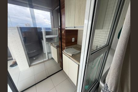 Varanda de apartamento para alugar com 1 quarto, 49m² em Ponta da Praia, Santos