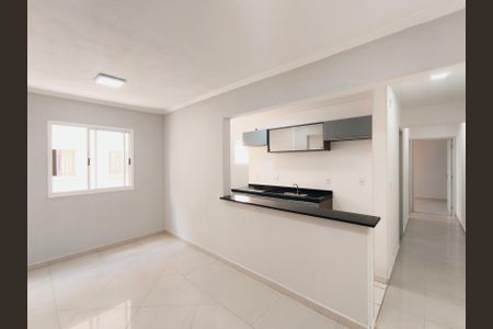 Sala/Cozinha de apartamento à venda com 2 quartos, 54m² em Fazenda Grande, Jundiaí
