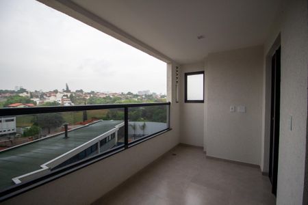 Varanda da Sala de apartamento para alugar com 1 quarto, 37m² em Jardim America, Sorocaba