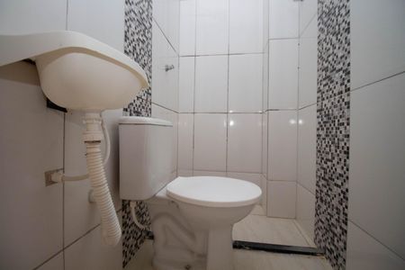 Banheiro Social de apartamento para alugar com 1 quarto, 30m² em Setor Habitacional Vicente Pires, Brasília