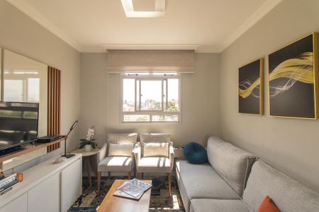 Sala de apartamento para alugar com 3 quartos, 75m² em Água Verde, Curitiba