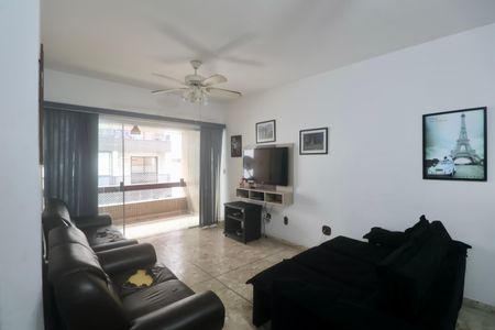 Sala de apartamento para alugar com 2 quartos, 80m² em Balneario Cidade Atlantica, Guarujá