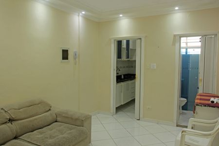 Sala de kitnet/studio para alugar com 1 quarto, 30m² em Ponta da Praia, Santos