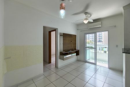 Sala de apartamento para alugar com 2 quartos, 60m² em Nova Mirim, Praia Grande