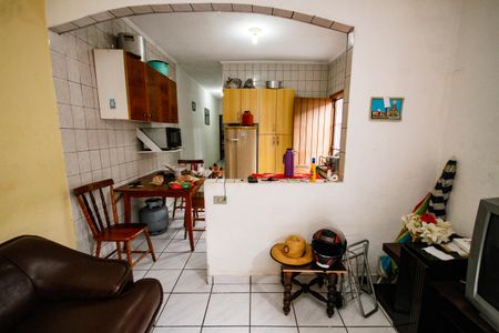 Sala de casa para alugar com 1 quarto, 125m² em Balneario Mirante, Praia Grande