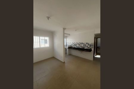 Sala de apartamento para alugar com 2 quartos, 46m² em Catiapoã, São Vicente