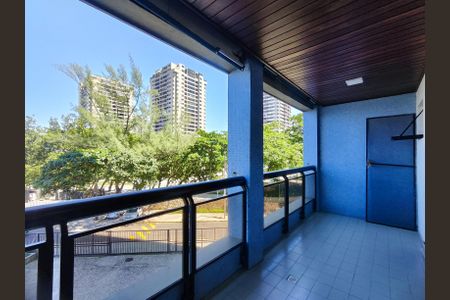 Varanda de apartamento para alugar com 1 quarto, 89m² em Barra da Tijuca, Rio de Janeiro