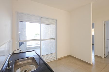 Cozinha de apartamento para alugar com 2 quartos, 53m² em Jardim Bom Sucesso, Indaiatuba