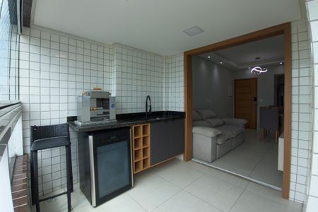 Sacada de apartamento para alugar com 2 quartos, 62m² em Vila Assuncao, Praia Grande