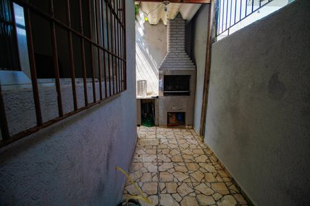 Área comum - Churrasqueira de casa para alugar com 1 quarto, 56m² em Maracanã, Praia Grande